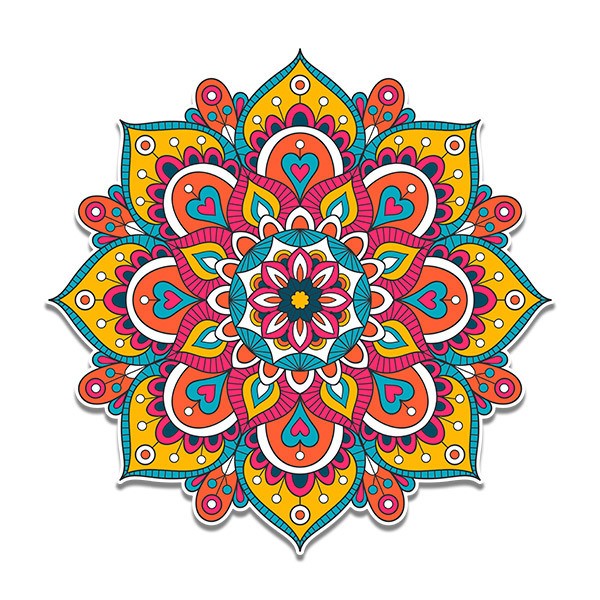 Stickers muraux: Mandala Spécial