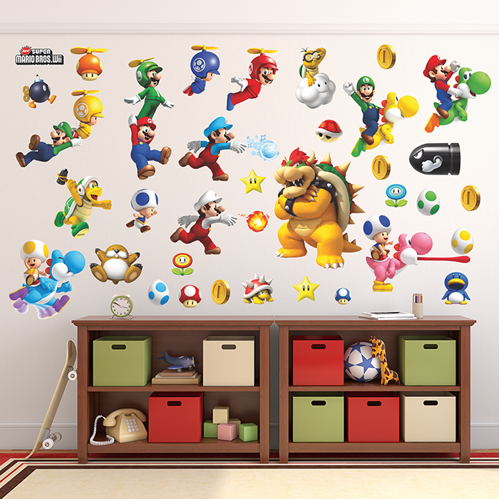 Stickers pour enfants: Super Mario Bros