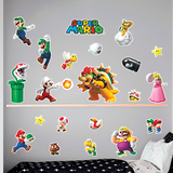 Stickers pour enfants: Set 35X Super Mario Divers 4
