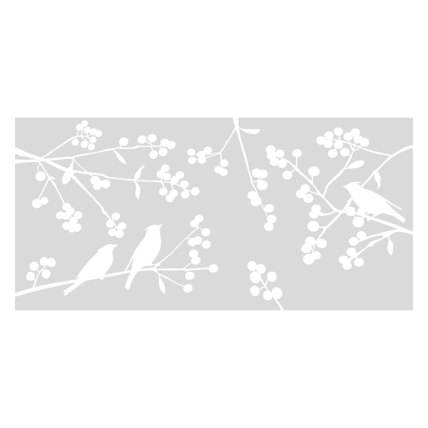 Stickers muraux: Oiseaux sur les Branches