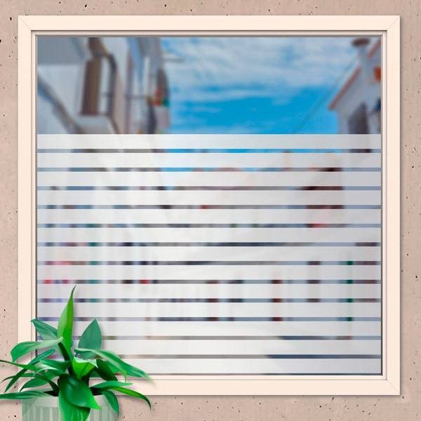 Stickers muraux: Lignes Horizontales II