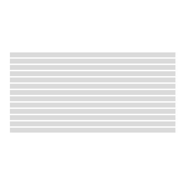 Stickers muraux: Lignes Horizontales II