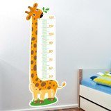 Stickers pour enfants: Toise Murale Jolie girafe 3