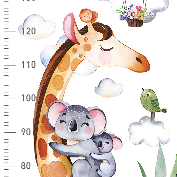 Stickers pour enfants: Compteur de girafes et de koalas