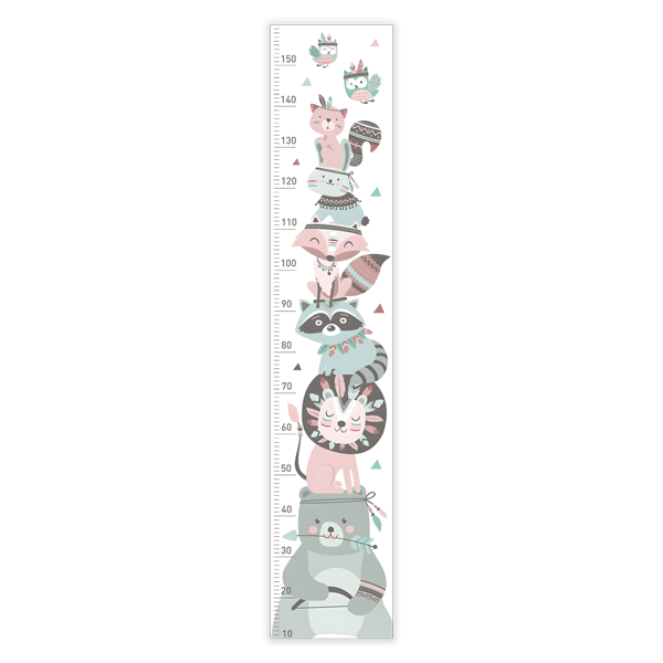 Stickers pour enfants: animaux pastel