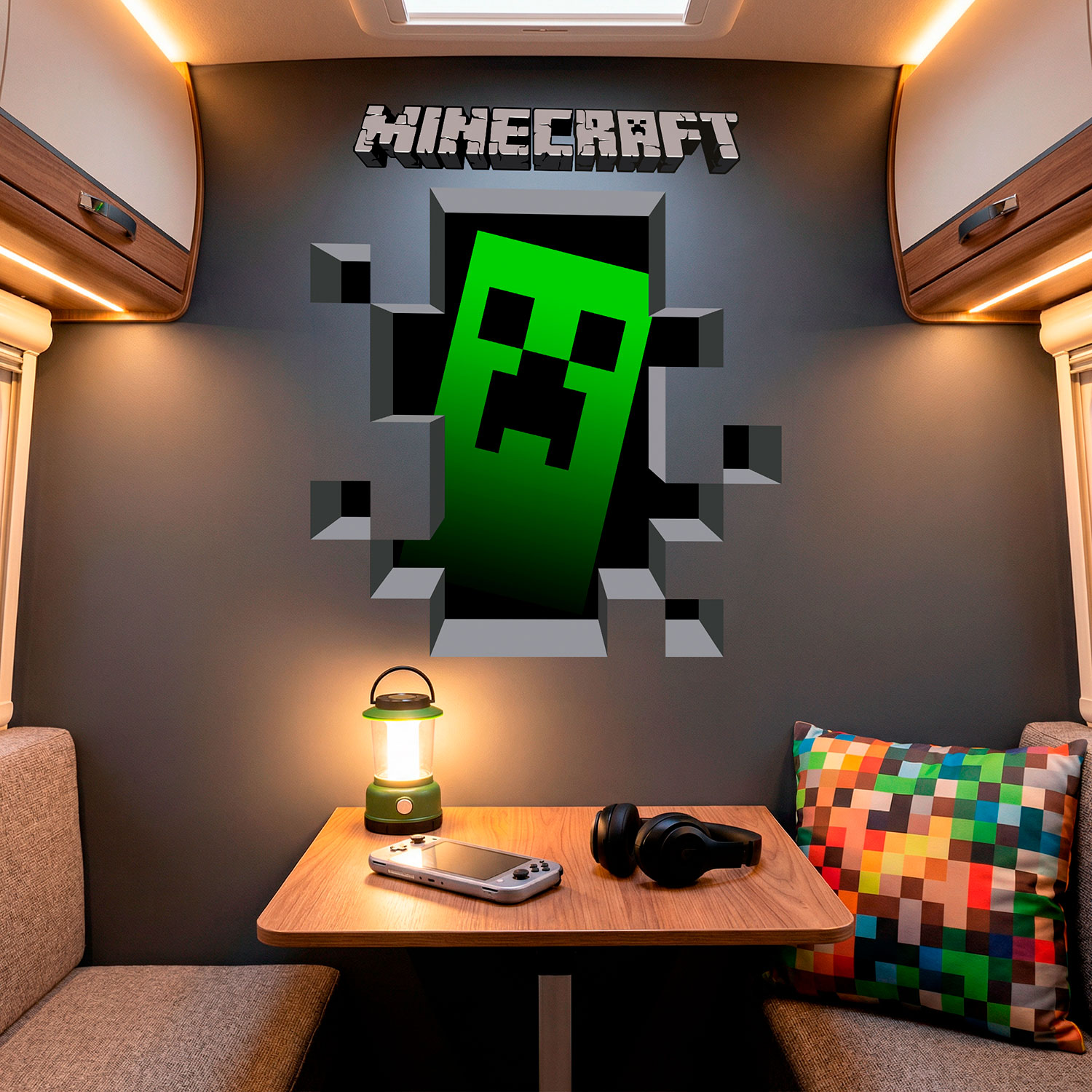 Stickers muraux: Minecraft 3D 1
