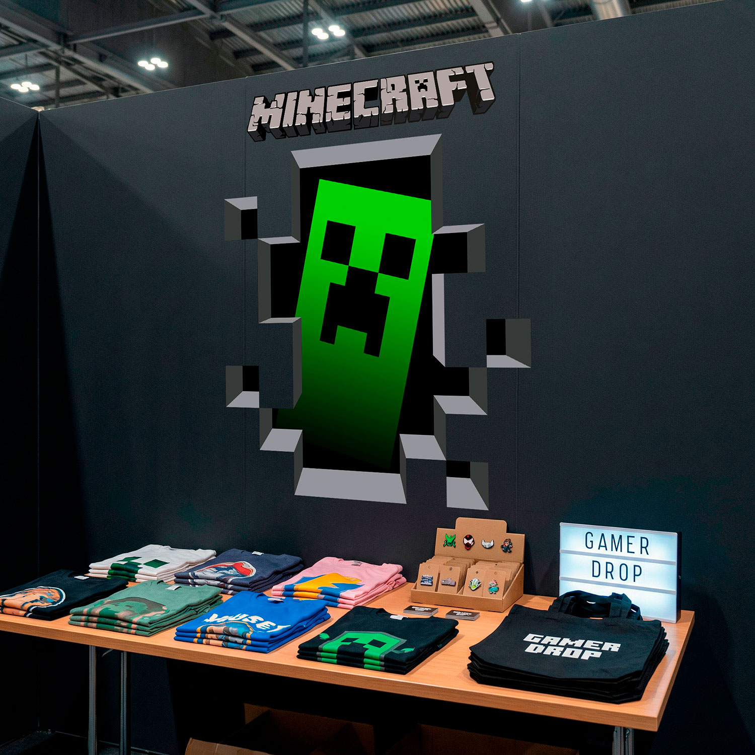 Stickers muraux: Minecraft 3D 1