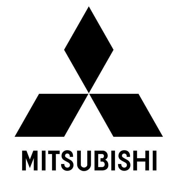 Autocollants: Logo Mitsubishi