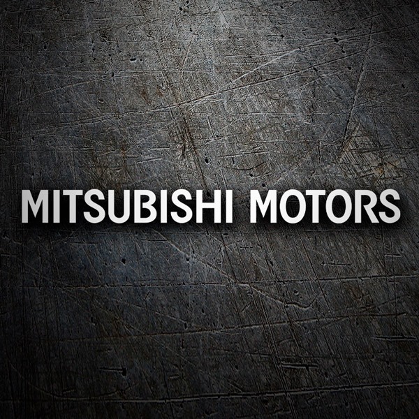 Autocollants: Mitsubushi Motors