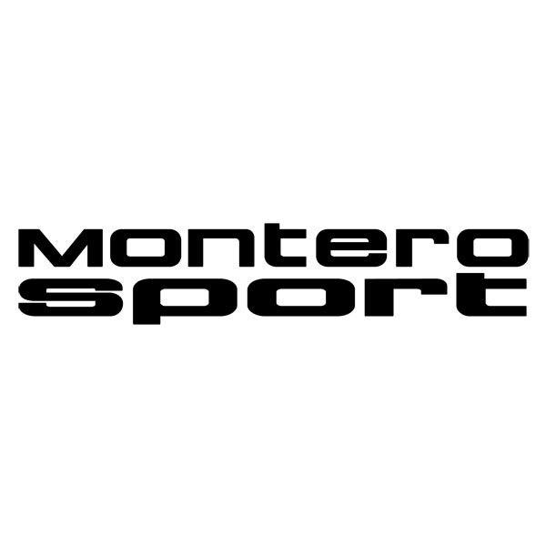 Autocollants: Montero Sport
