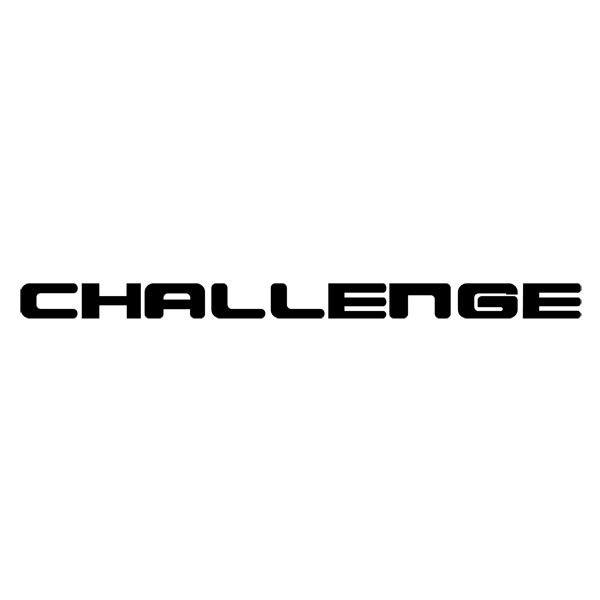 Autocollants: Challenge