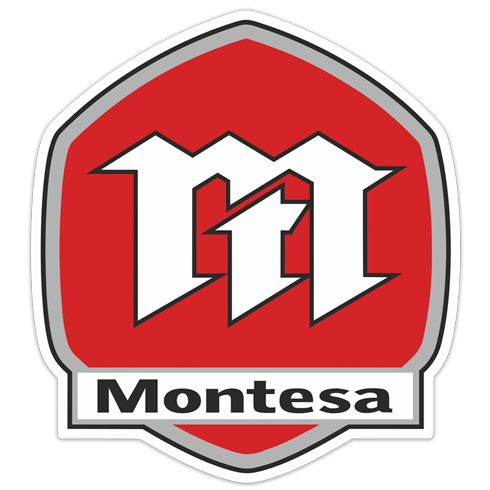 Autocollants: Logo Montesa 2