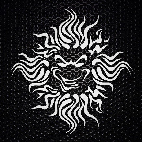 Autocollants: Silhouette de L&eacute;on en de Corte