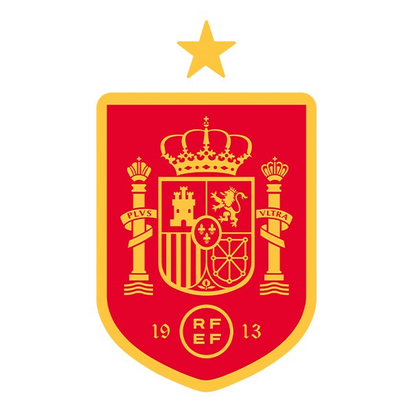Stickers muraux: Armoiries de l équipe nationale espagnole