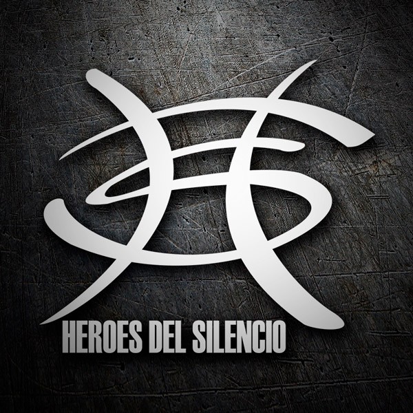 Autocollants: Heroes del silencio