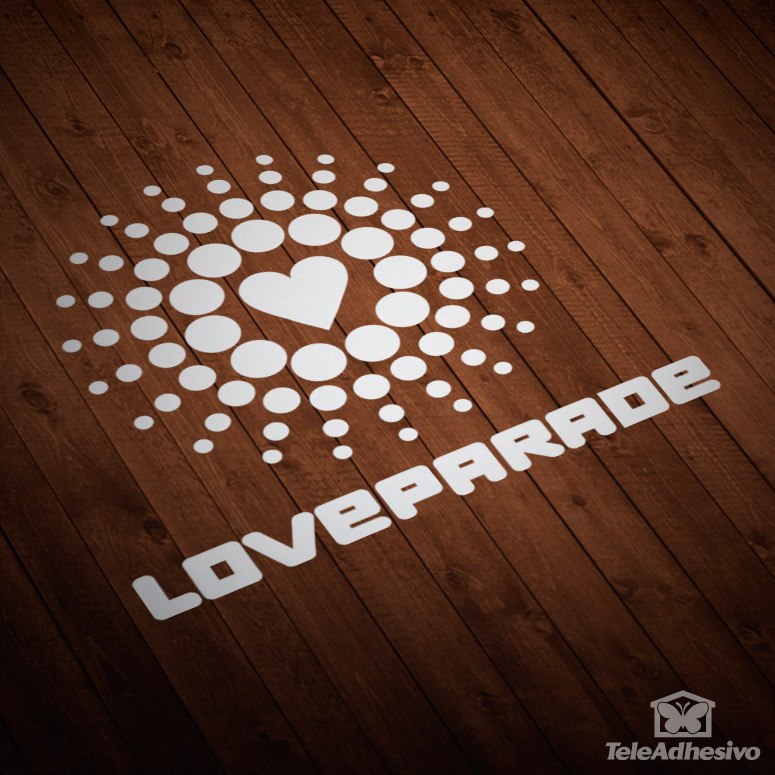 Autocollants: Love Parade