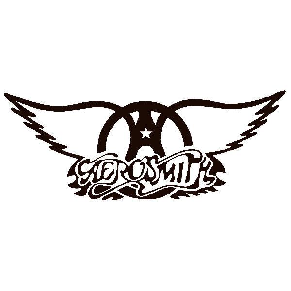 Autocollants: Aerosmith Rock Metal