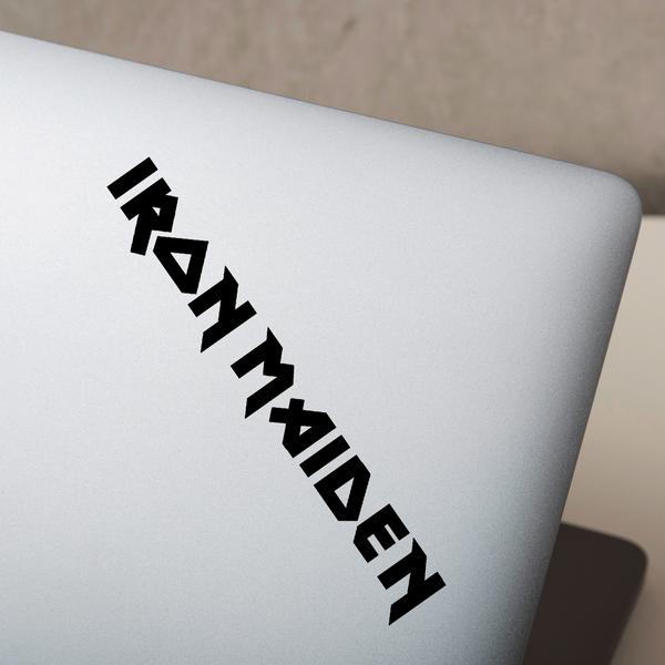 Autocollants: Logo Iron Maiden en Lettres Majuscules