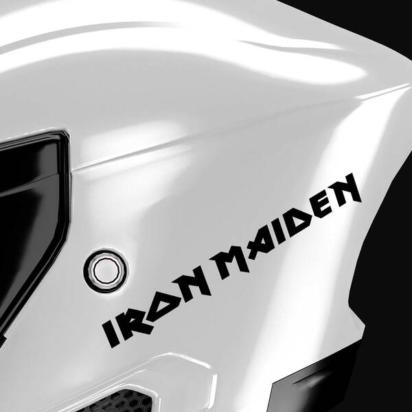 Autocollants: Logo Iron Maiden en Lettres Majuscules