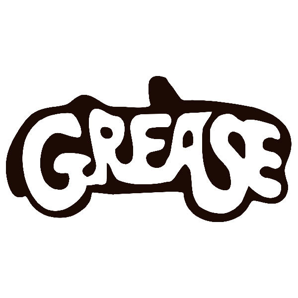 Autocollants: GREASE en Estilo Vintage