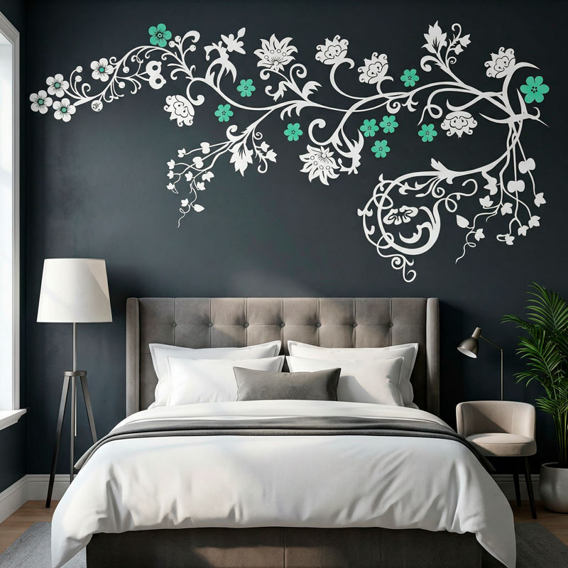 Branche fleurie d&eacute;corative 0