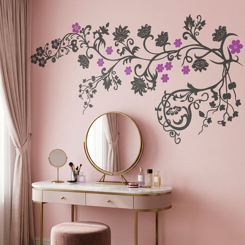Branche fleurie d&eacute;corative 2