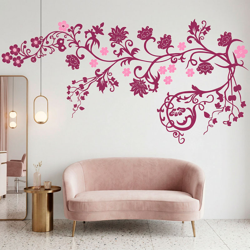 Branche fleurie d&eacute;corative 13