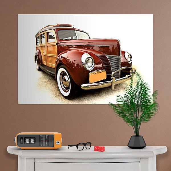 Stickers muraux: Voiture Classique 30