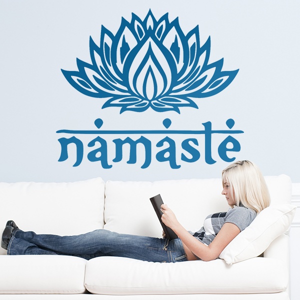 Stickers muraux: Namaste