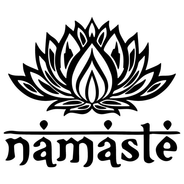 Stickers muraux: Namaste