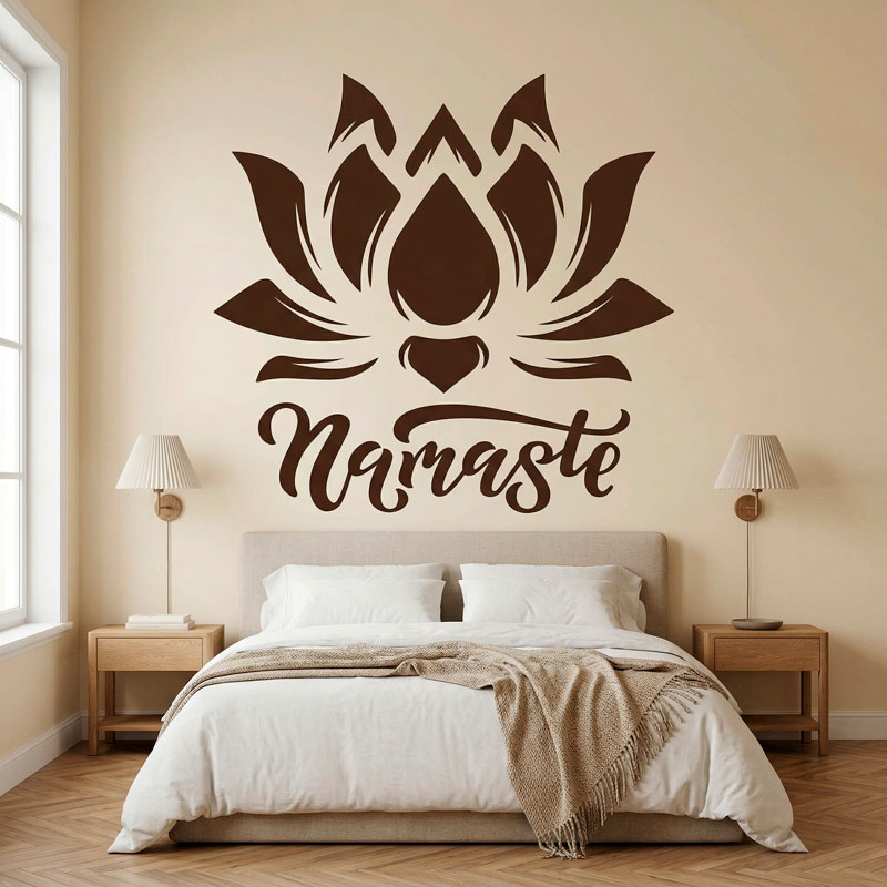 Fleur de lotus namaste 3