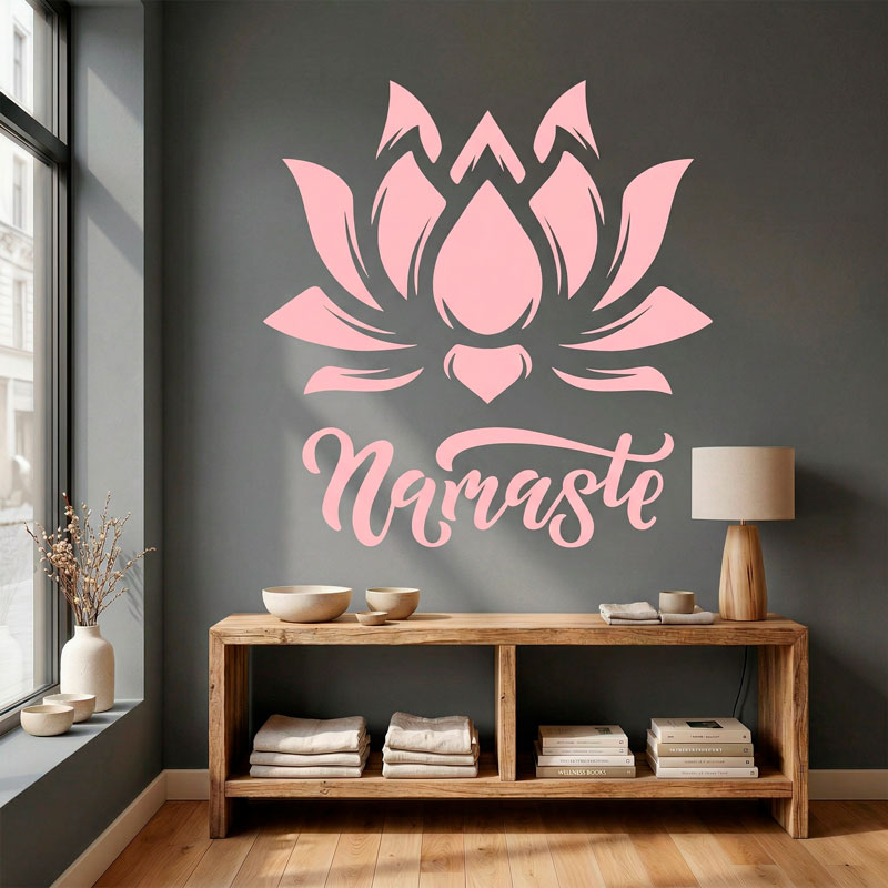 Fleur de lotus namaste 5