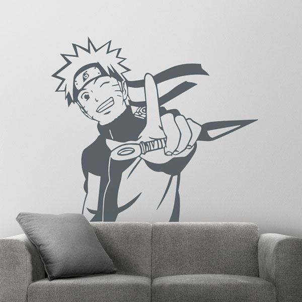 Stickers pour enfants: Naruto Heureux