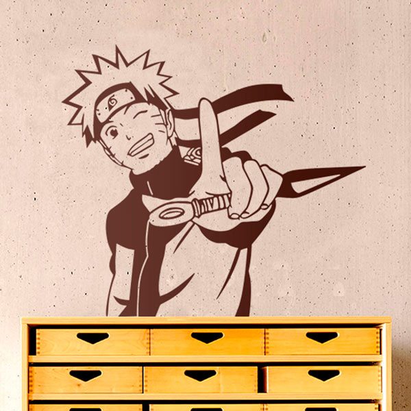 Stickers pour enfants: Naruto Heureux
