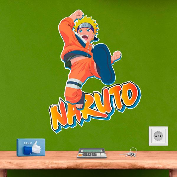 Stickers pour enfants: Naruto Saut 1