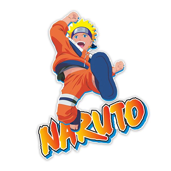 Stickers pour enfants: Naruto Saut