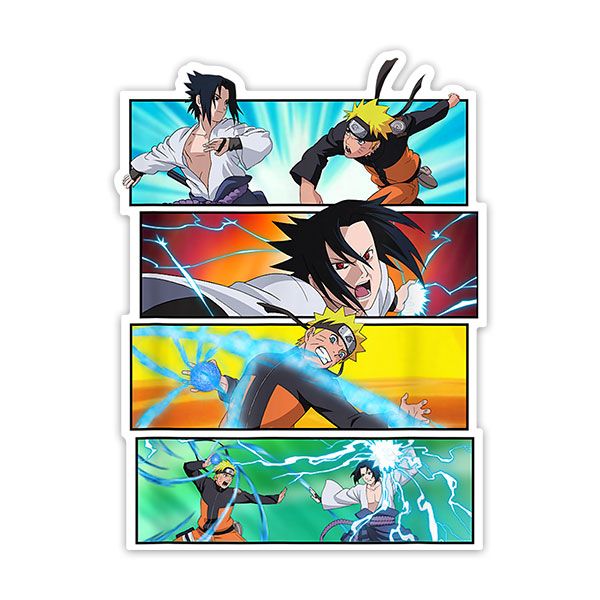 Stickers pour enfants: Sasuke et Naruto