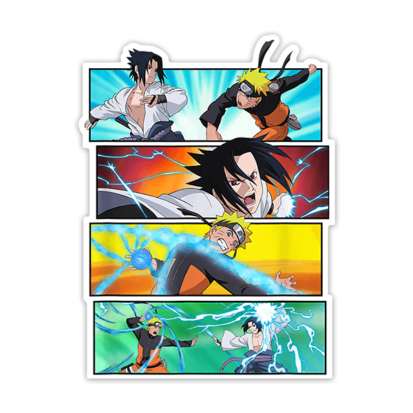 Stickers pour enfants: Sasuke et Naruto