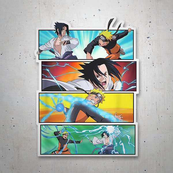 Stickers pour enfants: Sasuke et Naruto