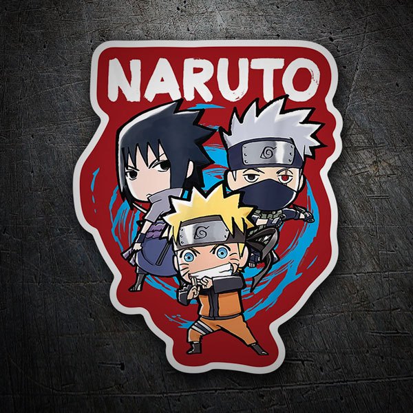 Autocollants: Dessins animés de Naruto