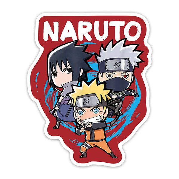 Autocollants: Dessins animés de Naruto