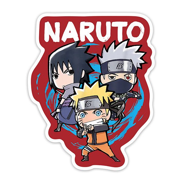 Stickers pour enfants: Dessins animés de Naruto