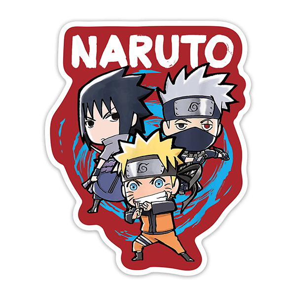 Autocollants: Dessins animés de Naruto