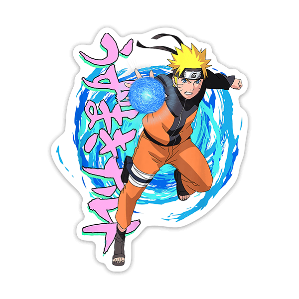 Stickers pour enfants: Naruto Rasengan