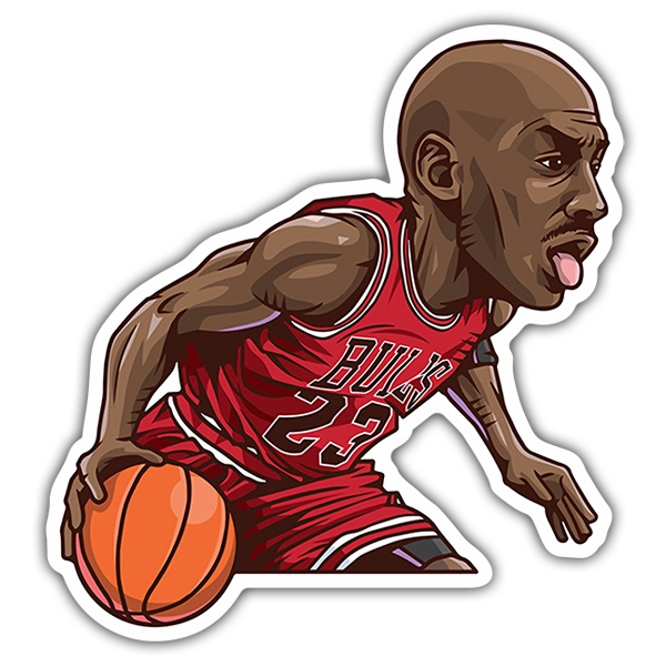 Autocollants: NBA - Michael Jordan