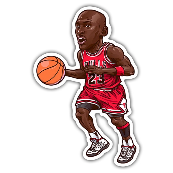 Autocollants: NBA - Michael Jordan All-Star