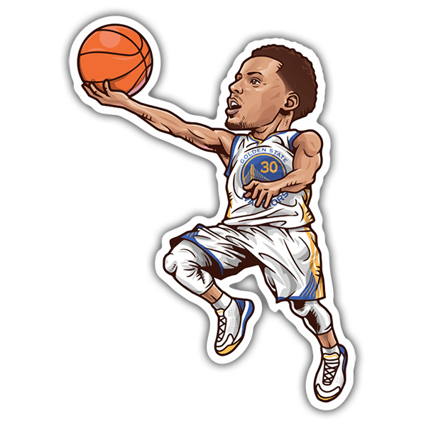 Autocollants: NBA - Stephen Curry