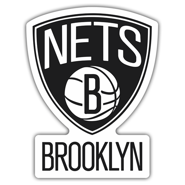 Autocollants: NBA - Brooklyn Nets bouclier