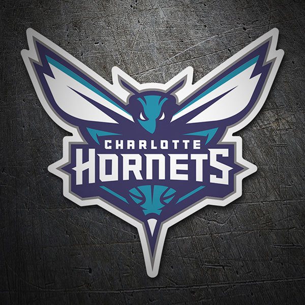Autocollants: NBA - Charlotte Hornets bouclier