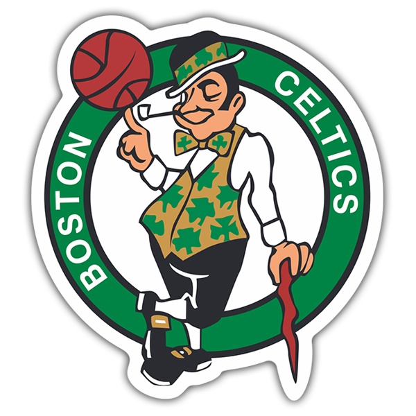 Autocollants: NBA - Boston Celtics bouclier